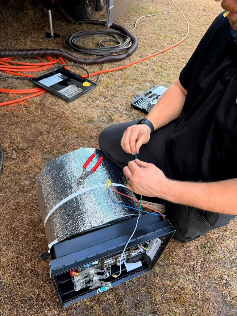 Tank Leak Repair Kissimmee at a Kissimmee campground near Fort Wilderness