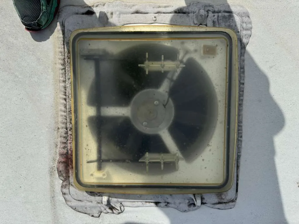 RV Roof Leak Repair in Kissimmee at a Kissimmee campground near Fort Wilderness