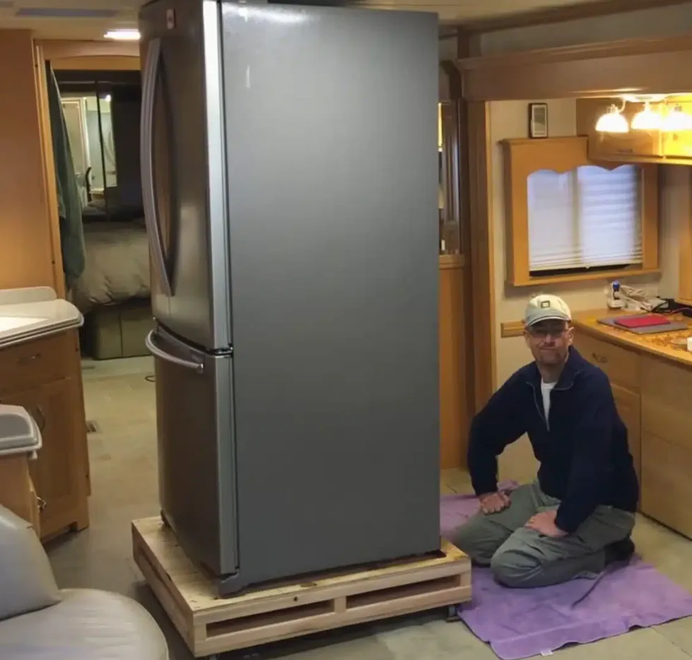 Absorption Fridge Repair Kissimmee at a Kissimmee campground near Fort Wilderness